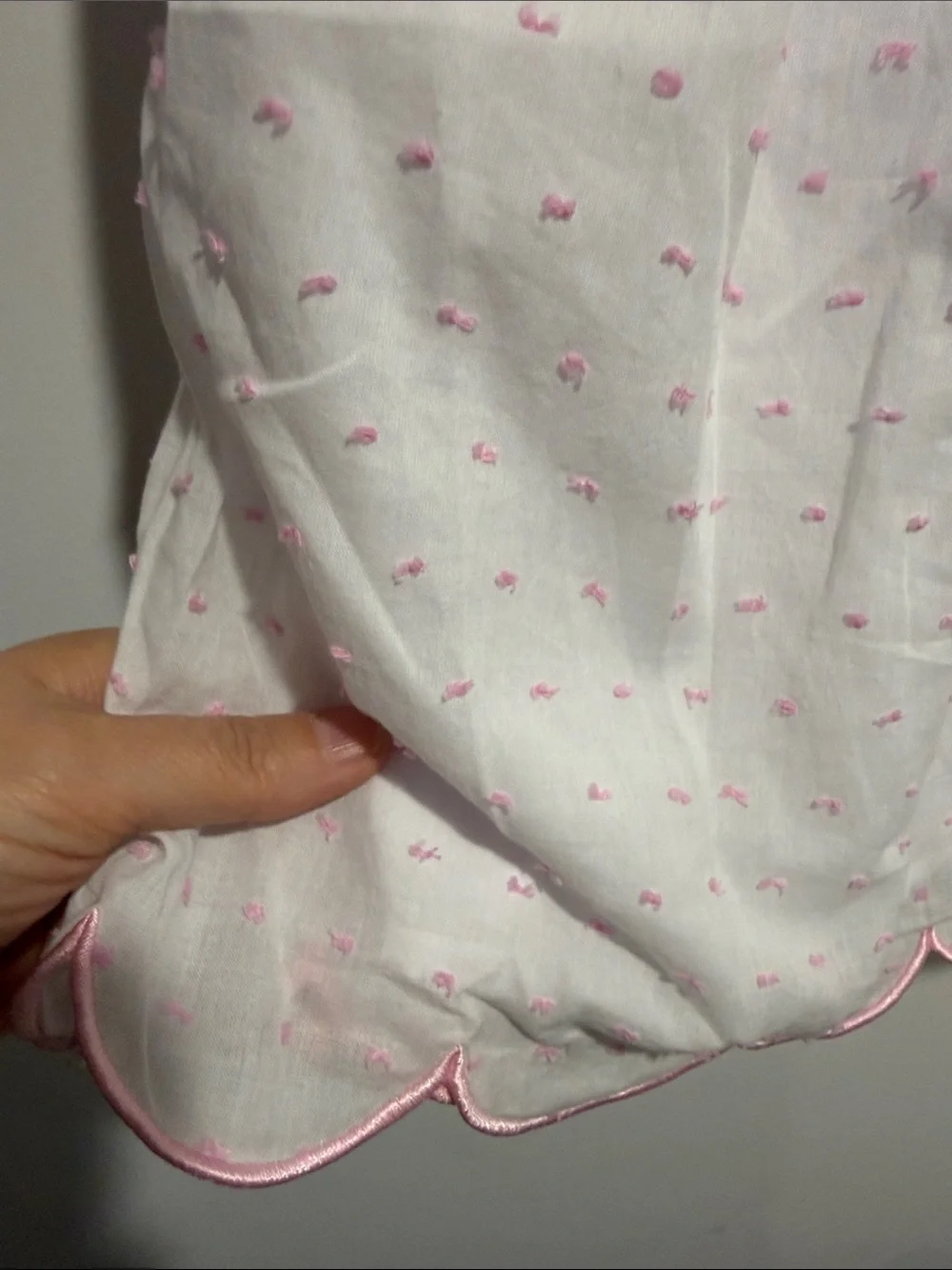 The Smocked Flamingo soft pink